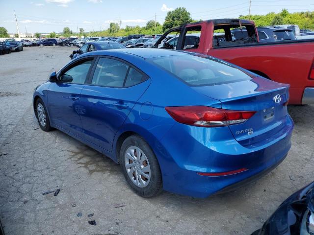 5NPD74LF9JH274404 - 2018 HYUNDAI ELANTRA SE BLUE photo 2