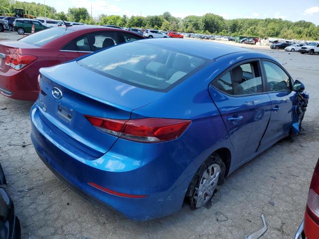 5NPD74LF9JH274404 - 2018 HYUNDAI ELANTRA SE BLUE photo 3