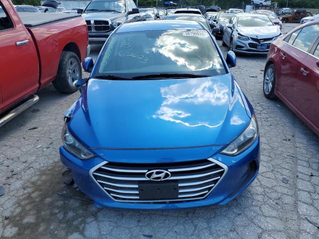 5NPD74LF9JH274404 - 2018 HYUNDAI ELANTRA SE BLUE photo 5