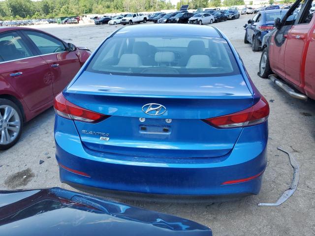 5NPD74LF9JH274404 - 2018 HYUNDAI ELANTRA SE BLUE photo 6