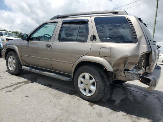 JN8DR09X22W661444 - 2002 NISSAN PATHFINDER LE TAN photo 2