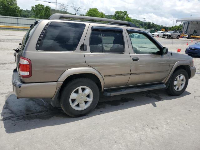 JN8DR09X22W661444 - 2002 NISSAN PATHFINDER LE TAN photo 3