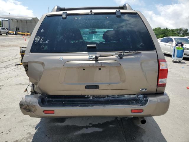JN8DR09X22W661444 - 2002 NISSAN PATHFINDER LE TAN photo 6