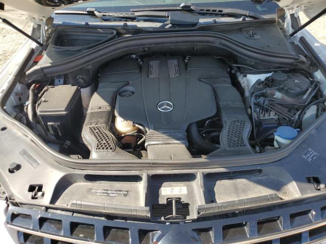 4JGDA5GB8FA516866 - 2015 MERCEDES-BENZ ML 400 4MATIC WHITE photo 11