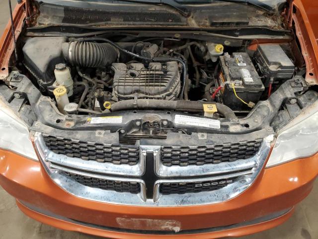 2D4RN5DG2BR705617 - 2011 DODGE GRAND CARA CREW ORANGE photo 12