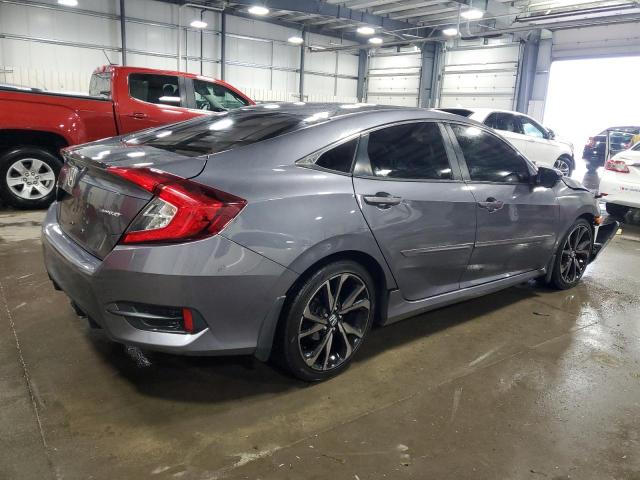 2HGFC2F89MH500882 - 2021 HONDA CIVIC SPORT SILVER photo 3