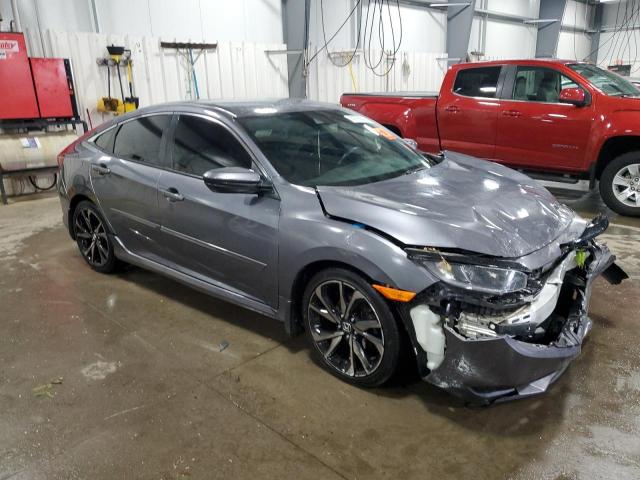 2HGFC2F89MH500882 - 2021 HONDA CIVIC SPORT SILVER photo 4