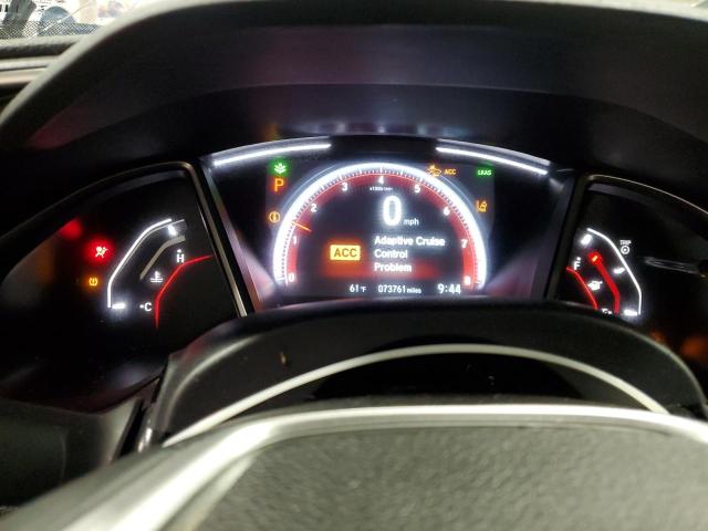 2HGFC2F89MH500882 - 2021 HONDA CIVIC SPORT SILVER photo 9