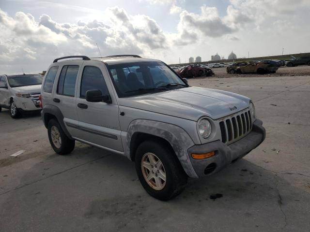 1J4GK48K43W641654 - 2003 JEEP LIBERTY SPORT SILVER photo 4
