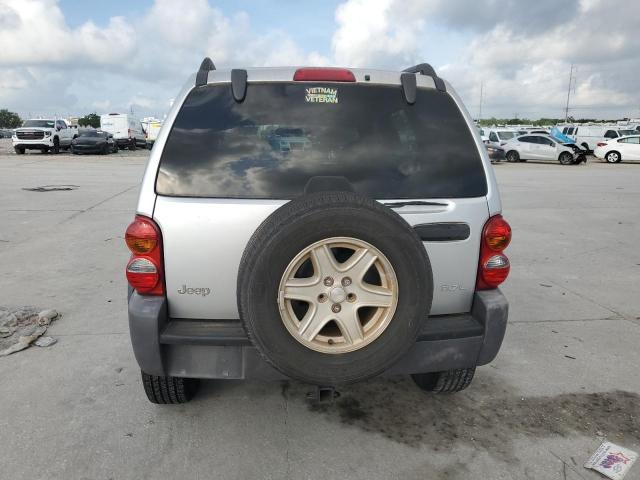 1J4GK48K43W641654 - 2003 JEEP LIBERTY SPORT SILVER photo 6