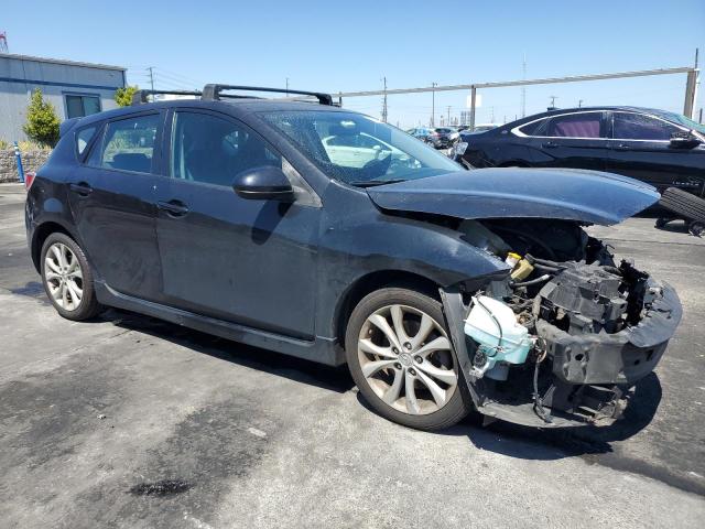 JM1BL1H64A1245779 - 2010 MAZDA 3 S BLACK photo 4