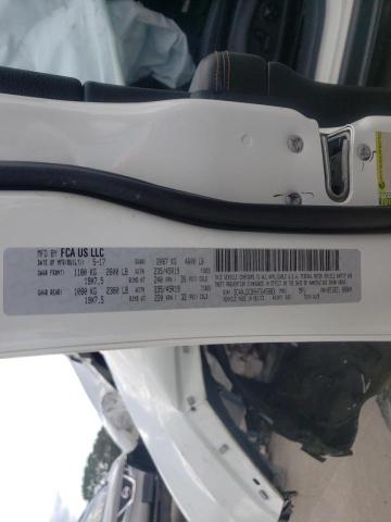 3C4NJDCB0HT645883 - 2017 JEEP COMPASS LIMITED WHITE photo 10