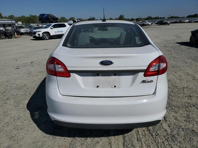 3FADP4AJ3DM186380 - 2013 FORD FIESTA S WHITE photo 6