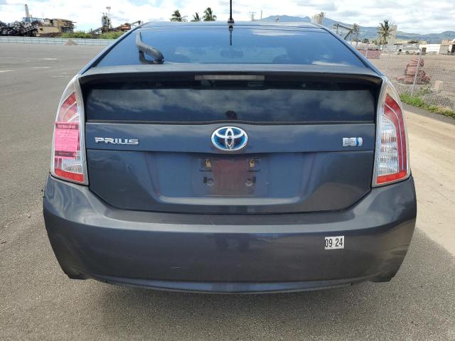 JTDKN3DU7E0377893 - 2014 TOYOTA PRIUS GRAY photo 6