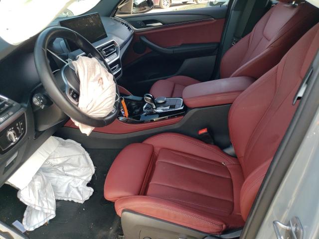 5UX33DT0XN9K76582 - 2022 BMW X4 XDRIVE30I TWO TONE photo 7