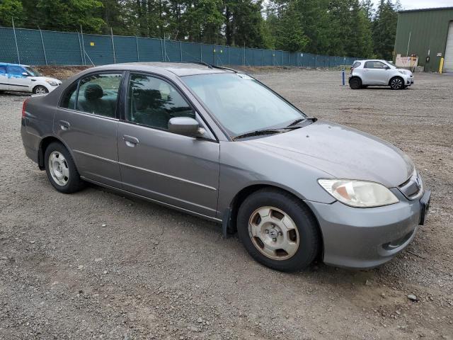 JHMES96605S026561 - 2005 HONDA CIVIC HYBRID SILVER photo 4