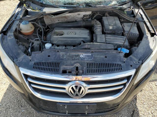 WVGBV7AX9BW534172 - 2011 VOLKSWAGEN TIGUAN S BLACK photo 12