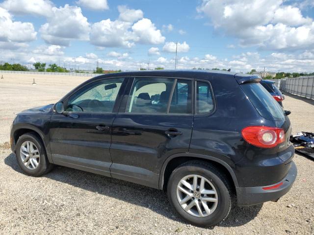 WVGBV7AX9BW534172 - 2011 VOLKSWAGEN TIGUAN S BLACK photo 2