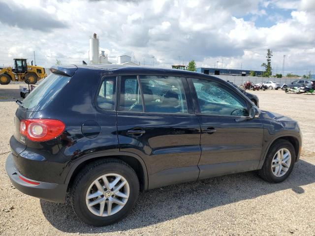 WVGBV7AX9BW534172 - 2011 VOLKSWAGEN TIGUAN S BLACK photo 3