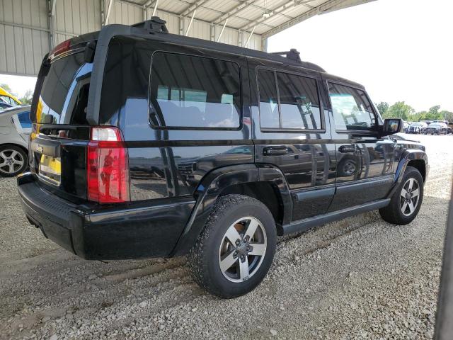 1J8HG48K68C155411 - 2008 JEEP COMMANDER SPORT შავი ფოტო 3