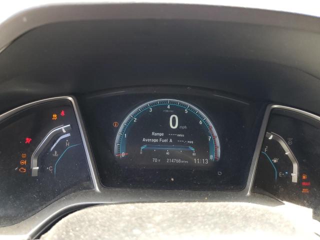 2HGFC1F79GH638668 - 2016 HONDA CIVIC EXL SILVER photo 9