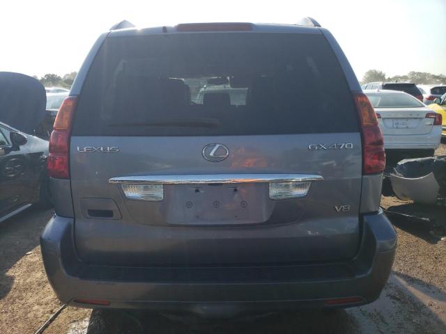 JTJBT20X440050993 - 2004 LEXUS GX 470 GRAY photo 6