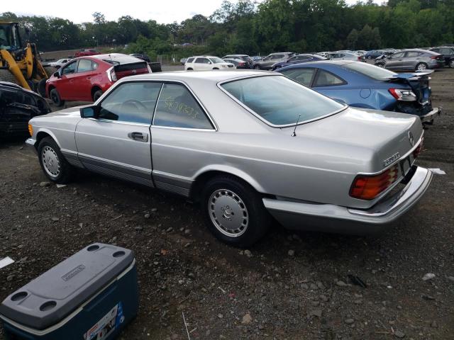 WDBCA43A3DB006549 - 1983 MERCEDES-BENZ 380 SEC SILVER photo 2