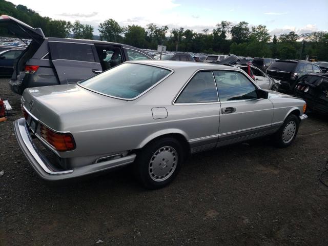 WDBCA43A3DB006549 - 1983 MERCEDES-BENZ 380 SEC SILVER photo 3