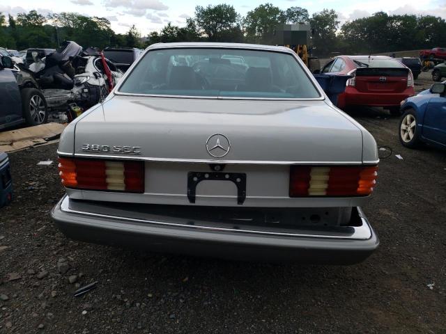 WDBCA43A3DB006549 - 1983 MERCEDES-BENZ 380 SEC SILVER photo 6