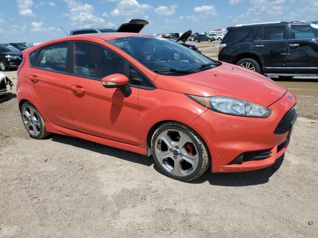 3FADP4GX6FM175923 - 2015 FORD FIESTA ST RED photo 4