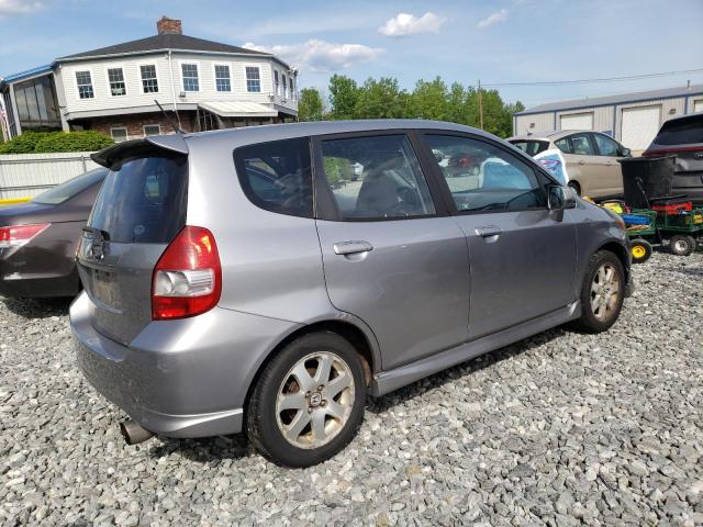 JHMGD37677S001013 - 2007 HONDA FIT S 银色 照片 3
