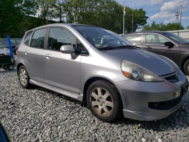 JHMGD37677S001013 - 2007 HONDA FIT S 银色 照片 4