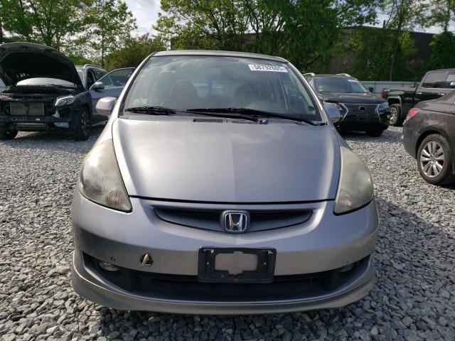 JHMGD37677S001013 - 2007 HONDA FIT S 银色 照片 5
