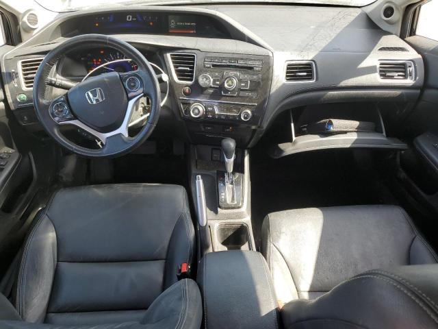 19XFB2F98DE258642 - 2013 HONDA CIVIC EXL BLACK photo 8