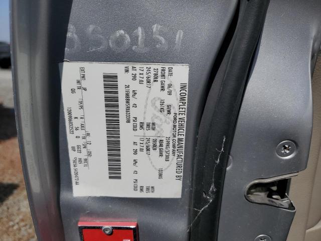 2L1FM88W59X633398 - 2009 LINCOLN TOWN CAR EXECUTIVE CHARCOAL photo 12