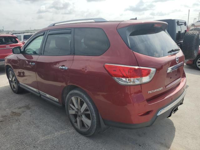 5N1AR2MN9EC672376 - 2014 NISSAN PATHFINDER S MAROON photo 2