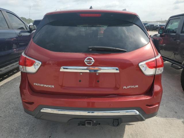 5N1AR2MN9EC672376 - 2014 NISSAN PATHFINDER S MAROON photo 6