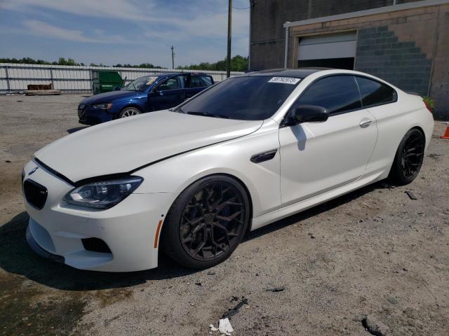 WBSLX9C51ED160529 - 2014 BMW M6 WHITE photo 1