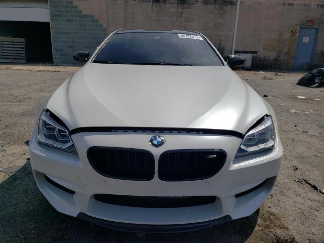 WBSLX9C51ED160529 - 2014 BMW M6 WHITE photo 5
