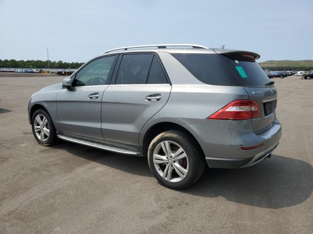 4JGDA5HB1FA580293 - 2015 MERCEDES-BENZ ML 350 4MATIC SILVER photo 2