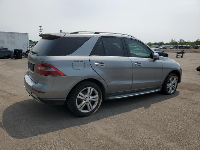 4JGDA5HB1FA580293 - 2015 MERCEDES-BENZ ML 350 4MATIC SILVER photo 3