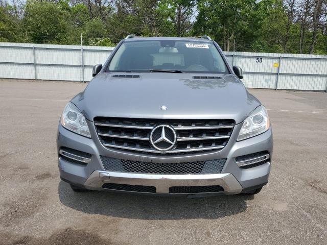 4JGDA5HB1FA580293 - 2015 MERCEDES-BENZ ML 350 4MATIC SILVER photo 5