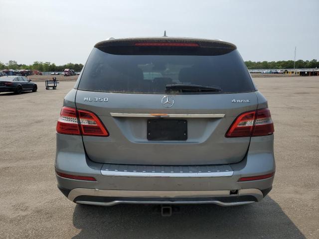 4JGDA5HB1FA580293 - 2015 MERCEDES-BENZ ML 350 4MATIC SILVER photo 6