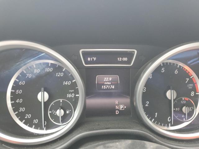 4JGDA5HB1FA580293 - 2015 MERCEDES-BENZ ML 350 4MATIC SILVER photo 9