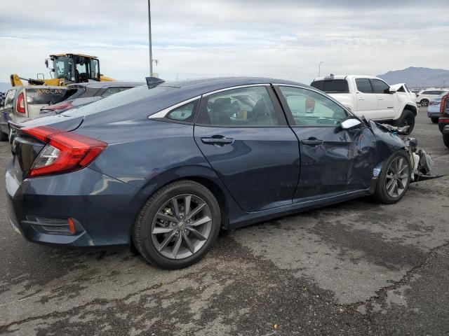 19XFC1F34KE003390 - 2019 HONDA CIVIC EX BLUE photo 3