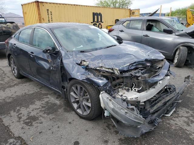 19XFC1F34KE003390 - 2019 HONDA CIVIC EX BLUE photo 4