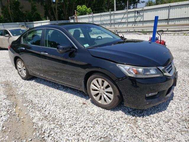 1HGCR2F83EA033296 - 2014 HONDA ACCORD EXL BLACK photo 4