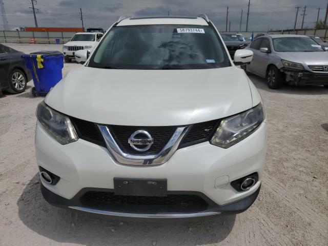 5N1AT2MV3GC814676 - 2016 NISSAN ROGUE S WHITE photo 5