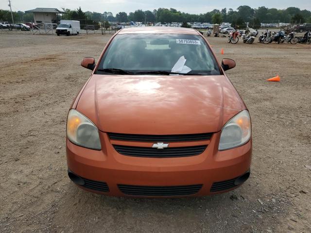 1G1AL54F257532073 - 2005 CHEVROLET COBALT LS ORANGE photo 5