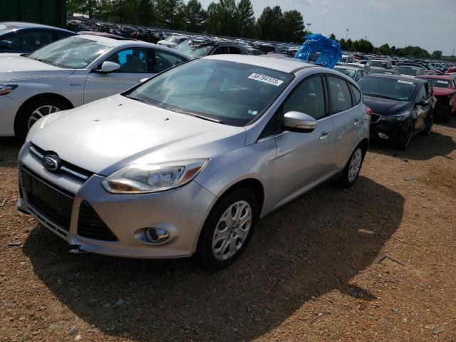 1FAHP3M24CL348324 - 2012 FORD FOCUS SEL SILVER photo 1